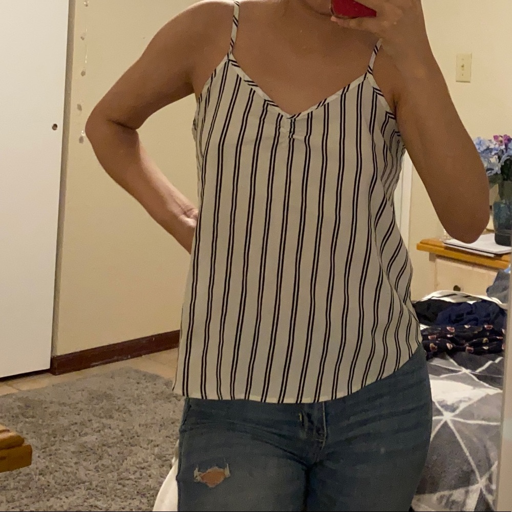 Black and white top